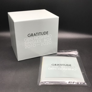 星野源 GRATITUDE SINGLES BOX 初回特典付き GRATITUDE GEN HOSHINO SINGLES BOX 星野源シングルコレクション(初回