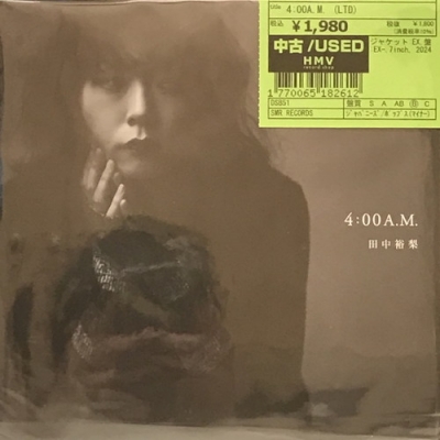中古:盤質B】 4:00 A.M.(7インチシングルレコード) : 田中裕梨