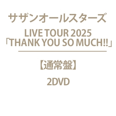邦楽 THANK YOU SO MUCH / SOUTHERN ALL STARS Amazon.co.jp: Southern All Stars THANK YOU SO MUCH (Regular