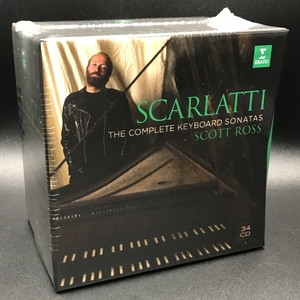 【CD】 スコット・ロス / スカルラッティ : ソナタ集 34CD) 中古:盤質S】 ソナタ全集 スコット・ロス（34CD