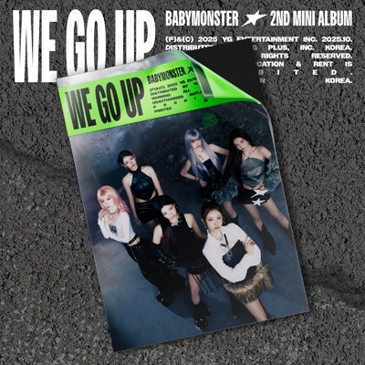 BABYMONSTER WE GO UP WE Ver. 開封済み 十本セット BABYMONSTER 2nd MINI ALBUM [WE GO UP]【日本限定特典付輸入盤】が10