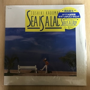 [レコード] 角松敏生　sea is a lady LP 角松敏生／SEA IS A LADY／数原晋／山下達郎／大瀧詠一