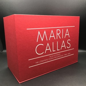 新品未開封　マリア　カラス　 スタジオ録音　リマスター マリア・カラス／スタジオ録音リマスター・エディション全集