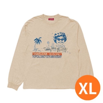 【新品XL】細野晴臣 Tシャツ ライトグレー 北京ダック ミュージシャン