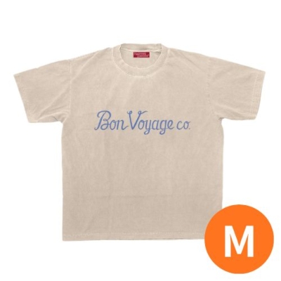 Mサイズ/カーキ】Tropical TシャツD(Bon Voyage coフロント) : 細野