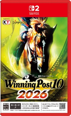 新品 Switch Winning Post 10 2026 即購入OK Nintendo Switch 2】Winning Post 10 2026 : Game Soft (Nintendo