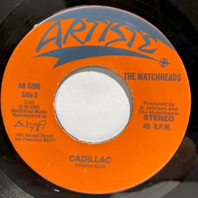 中古:盤質B】 Cadillac : Matchheads | HMV&BOOKS online - AB5206
