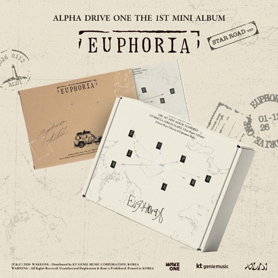 THE 1ST MINI ALBUM 'EUPHORIA' (STAR ROAD Ver.) : ALPHA DRIVE ONE