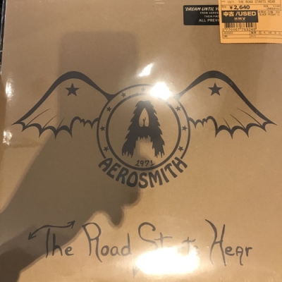エアロスミス  THE ROAD STARTS HEAR  RSD限定盤 中古:盤質S】 1971: The Road Starts Hear【2021 RECORD STORE DAY