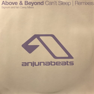 レコード Above & Beyond/Can't Sleep (Remixes)レコード