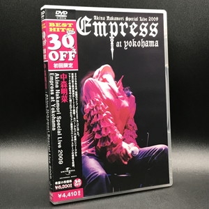 中古:盤質A】 Akina Nakamori Special Live 2009 Empress At Yokohama