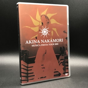 中古:盤質A】 AKINA NAKAMORI MUSICA FIESTA TOUR 2002 : 中森明菜