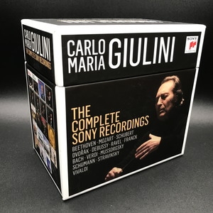 中古:盤質AB】 カルロ・マリア・ジュリーニ SONY全録音集