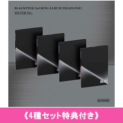 4種セット特典付き》 3rd MINI ALBUM [DEADLINE] SILVER Ver.JISOO