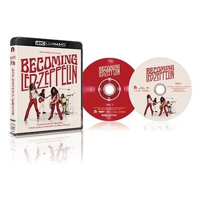 レッド ツェッペリン: ビカミング 4K UHD＋Blu-rayセット : Led