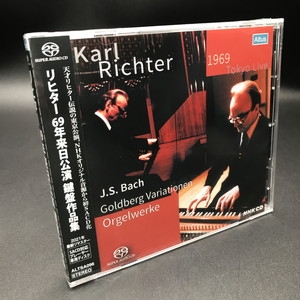 中古:盤質S】 ゴルトベルク変奏曲、トッカータとフーガ、幻想曲と