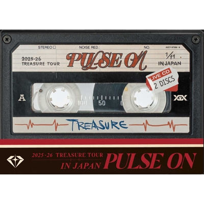 2025-26 TREASURE TOUR [PULSE ON] IN JAPAN (LIVE CD) : TREASURE