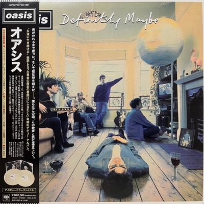 中古:盤質AB】 Definitely Maybe (国内盤/カラーヴァイナル仕様/2枚組
