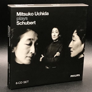 中古:盤質AB】 ピアノ・ソナタ集 内田光子（8CD） : シューベルト