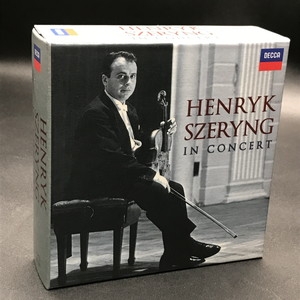 中古:盤質AB】 ヘンリク・シェリング・イン・コンサート～協奏曲録音集