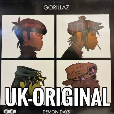 激レアUKオリジナル盤 Gorillaz / Demon Days LP2枚組 中古:盤質B】 Demon Days (2枚組アナログレコード) : Gorillaz