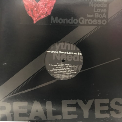 【廃盤12inch】Mondo Grosso / Everything Need 中古:盤質B】 Everything needs love featuring BoA : MONDO GROSSO