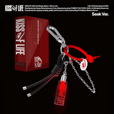2nd Single Album: Who is she (Seek Ver.) : KISS OF LIFE (Korea