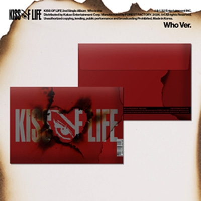 2nd Single Album: Who is she (Who Ver.) : KISS OF LIFE (Korea