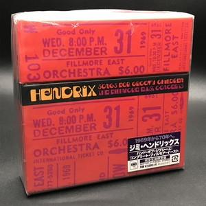 中古:盤質B】 Band Of Gypsys: Complete Fillmore East (5CD) : Jimi