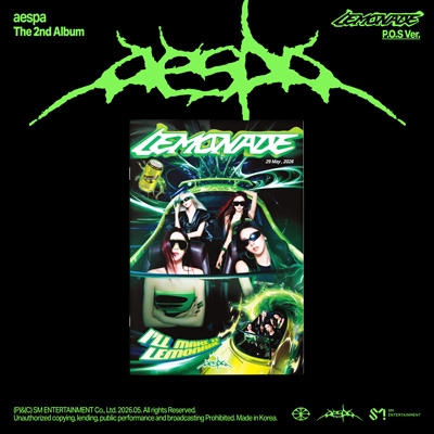 2nd Album: LEMONADE (P.O.S Ver.) : aespa | HMV&BOOKS online