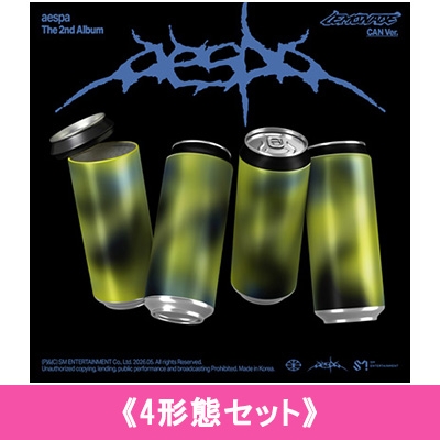 4種セット》 2nd Album: LEMONADE (CAN Ver.)(SMART ALBUM) : aespa