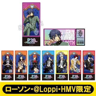 11月お渡し》P30th チケット風カード（コンプリートセット）【ローソン