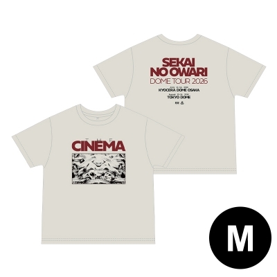 7月お渡し》THE CINEMA Tシャツ（M） : SEKAI NO OWARI | HMV&BOOKS