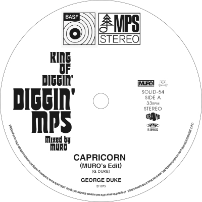 KING OF DIGGIN' Diggin' MPS -EP (7インチシングルレコード) : MURO
