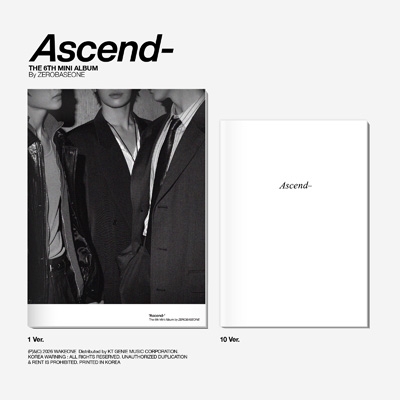 The 6th Mini Album [Ascend-] Photobook Ver.(1 Ver.& 10 Ver