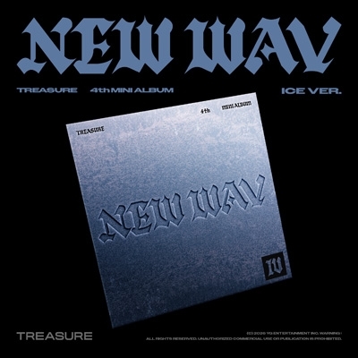 TREASURE 4th MINI ALBUM [NEW WAV] (ICE VER.) : TREASURE