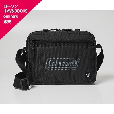 Coleman BRAND BOOK #08 ショルダーバッグ BLACK : ブランド付録つき