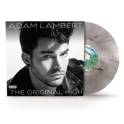 アダム・ランバートAdam Lambert 直筆サイン入りアナログ盤 Original High (クリアスモーク・ヴァイナル仕様/アナログレコード