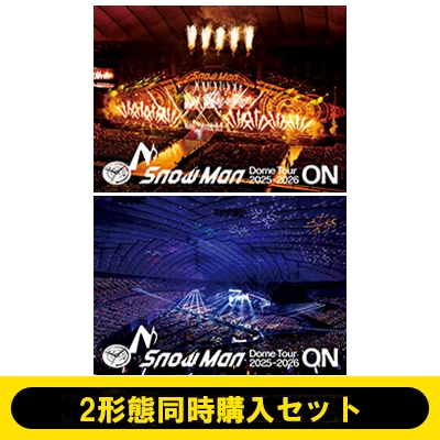  Man Dome Tour 2025-2026 ON ツアー５点セット 2形態同時購入DVDセット》Snow Man Dome Tour 2025-2026 ON 【初回盤+