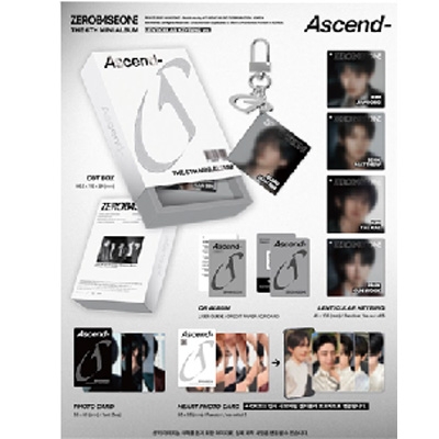 The 6th Mini Album [Ascend-] LENTICULAR KEYRING Ver. : ZEROBASEONE
