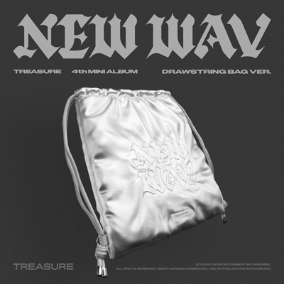 TREASURE 4th MINI ALBUM [NEW WAV] DRAWSTRING BAG VER. : TREASURE