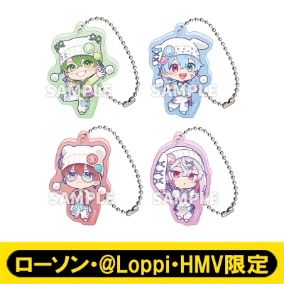 アクリルキーホルダーコンプリートセット（デフォルメ）【ローソン