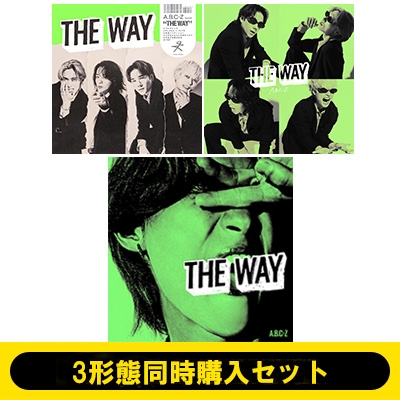 3形態同時購入セット》THE WAY【初回限定盤A+初回限定盤B+通常盤