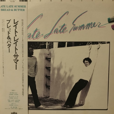 中古:盤質B】 LATE LATE SUMMER : ブレッド & バター | HMV&BOOKS