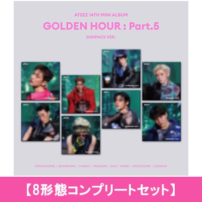 GOLDEN HOUR : Part.5 (DIGIPACK VER.)【8形態コンプリートセット