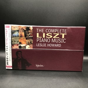 【希少】リスト ピアノ作品全集 レスリー・ハワード 99枚組 CD BOX 中古:盤質AB】 ピアノ作品全集 レスリー・ハワード（99CD