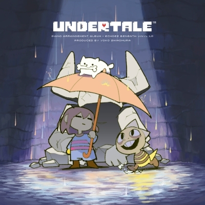 UNDERTALE Piano Arrangement Album -Echoes Beneath Vinyl LP (2枚組