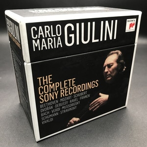 中古:盤質AB】 カルロ・マリア・ジュリーニ SONY全録音集