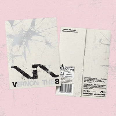 1st Mini Album 'V8' Weverse Albums Ver. : V8 (SEVENTEEN