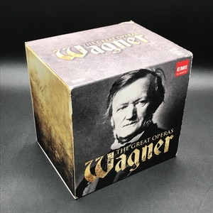 ワーグナー主要オペラ全曲集 クレンペラー、カラヤン、ハイティンク、他（３６ＣＤ） 中古:盤質B】 ザ・グレート・オペラズ～主要オペラ全曲集 クレンペラー